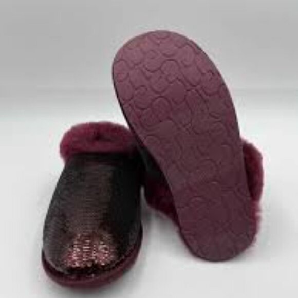 UGG Scuffette II Mirror Ball in Wild Grape Women Size 9 - Picture 1 of 10